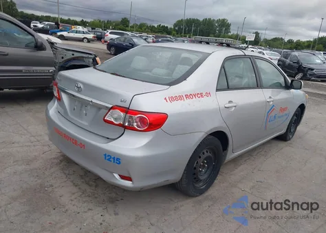 2012 Toyota Corolla Le из США, поврежденный, VIN 2T1BU4EE4CC849776